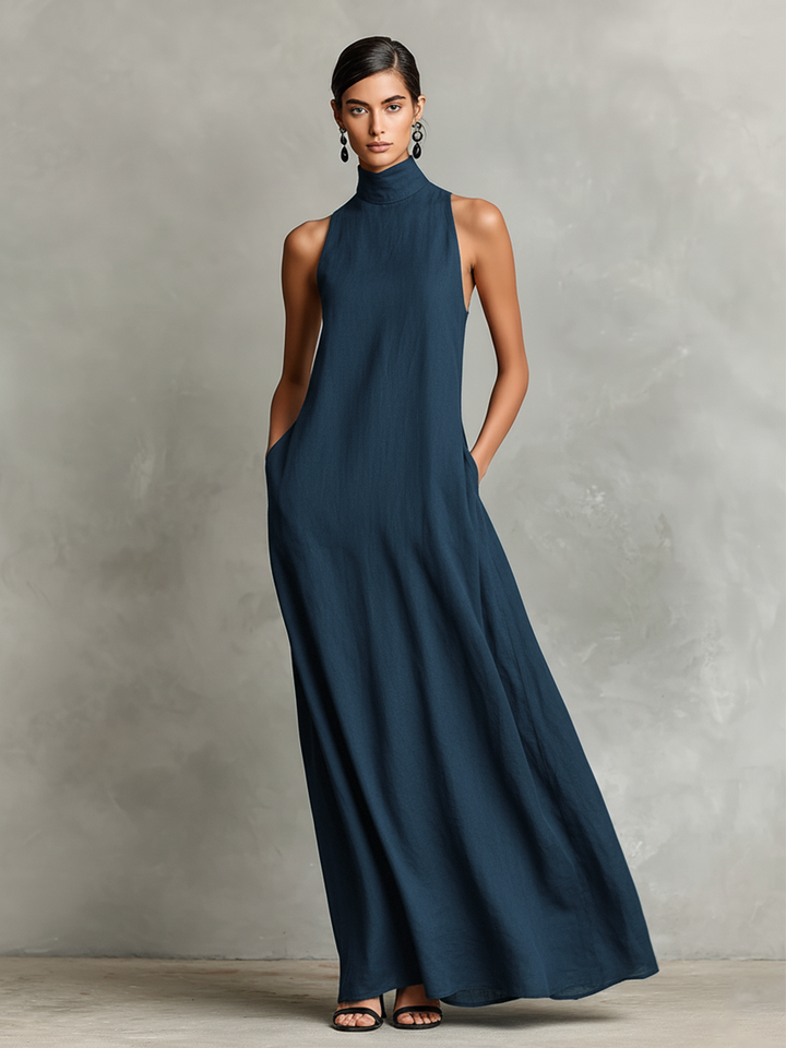Caisa | Abito Maxi Collo Alto