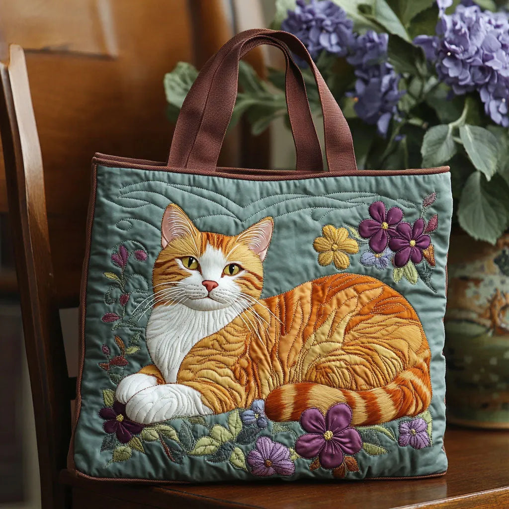 Hanna | Artisanväska - Orange Katt