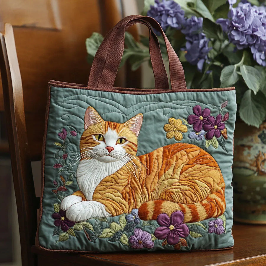 Hanna | Artisanväska - Orange Katt
