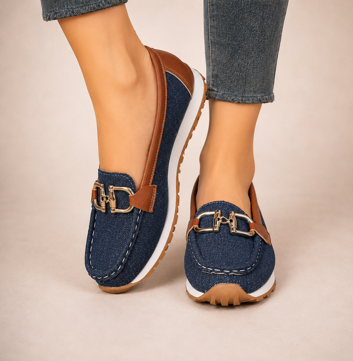Liv | Sneakers i moccasinstil