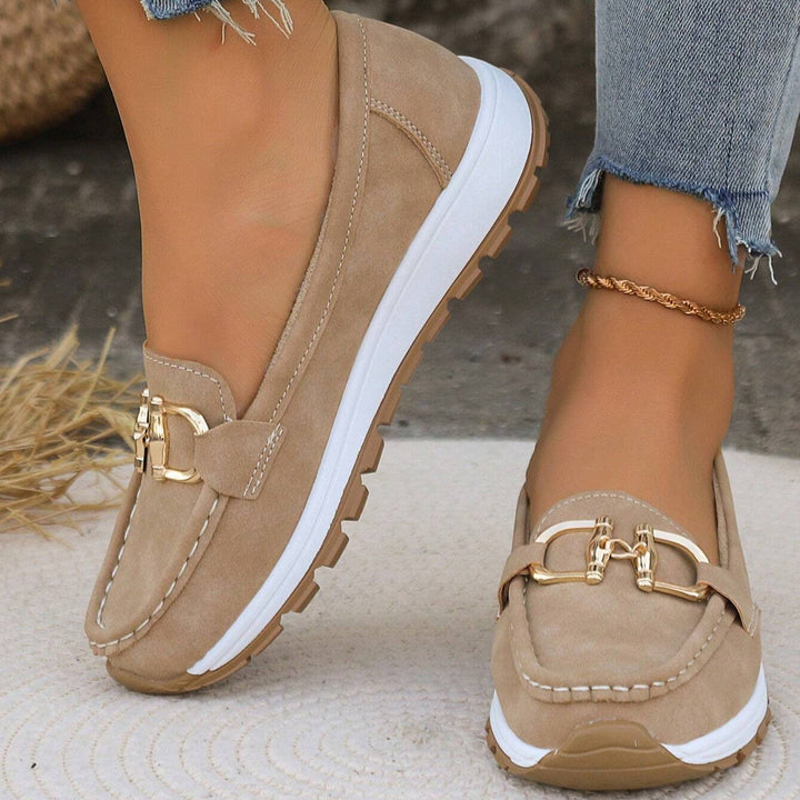 Elly | Chic Spänne Loafers