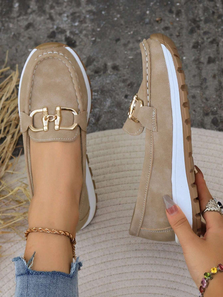 Elly | Chic Spänne Loafers