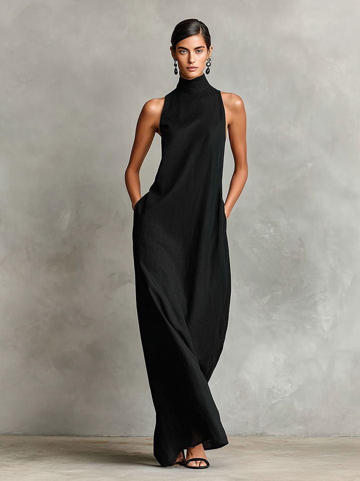 Caisa | Abito Maxi Collo Alto