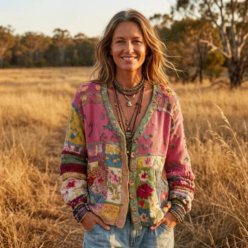 Milly | Boho Stickad Cardigan