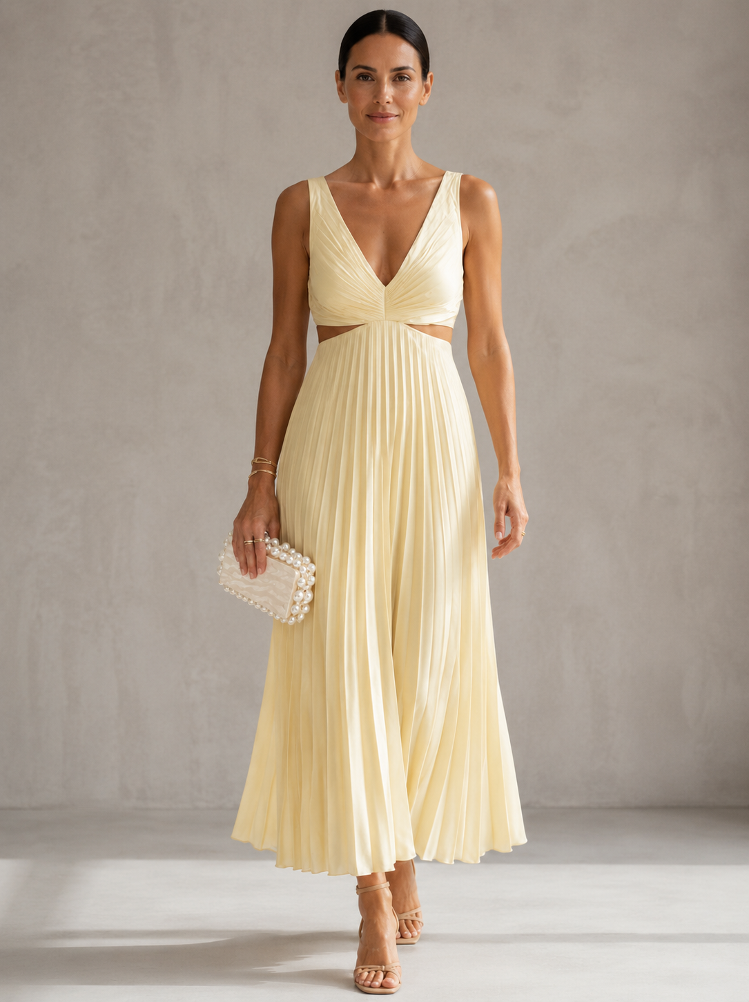 Helen | Elegant Lång Klänning
