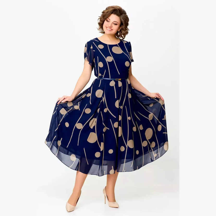 Desirée | Smickrande Midi Klänning