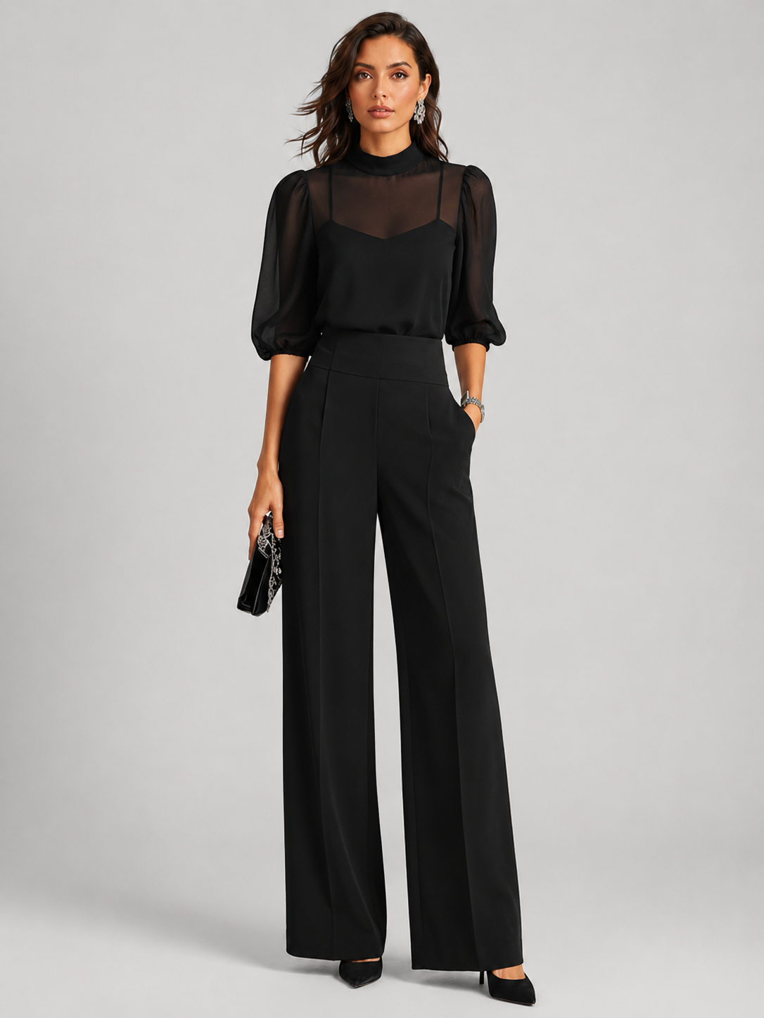 Annica | Tre-dels Chiffon-set