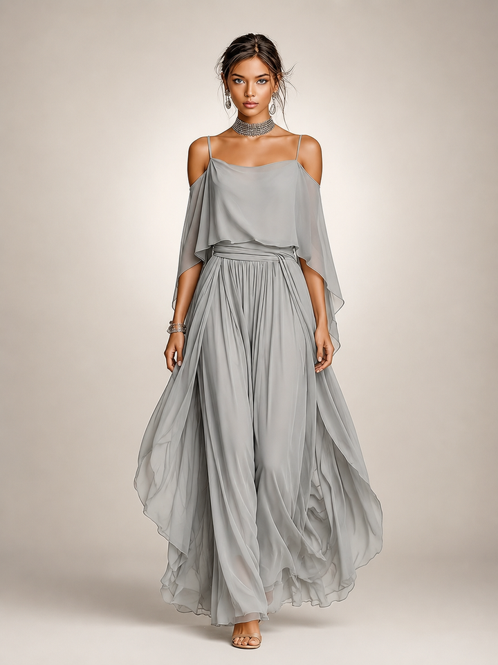 Franceska | Elegant chiffongset