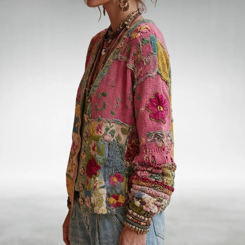 Milly | Boho Stickad Cardigan