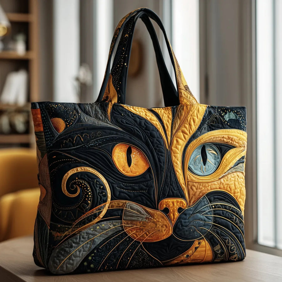 Tonja | Konstnärlig Väska - Mystic Cat