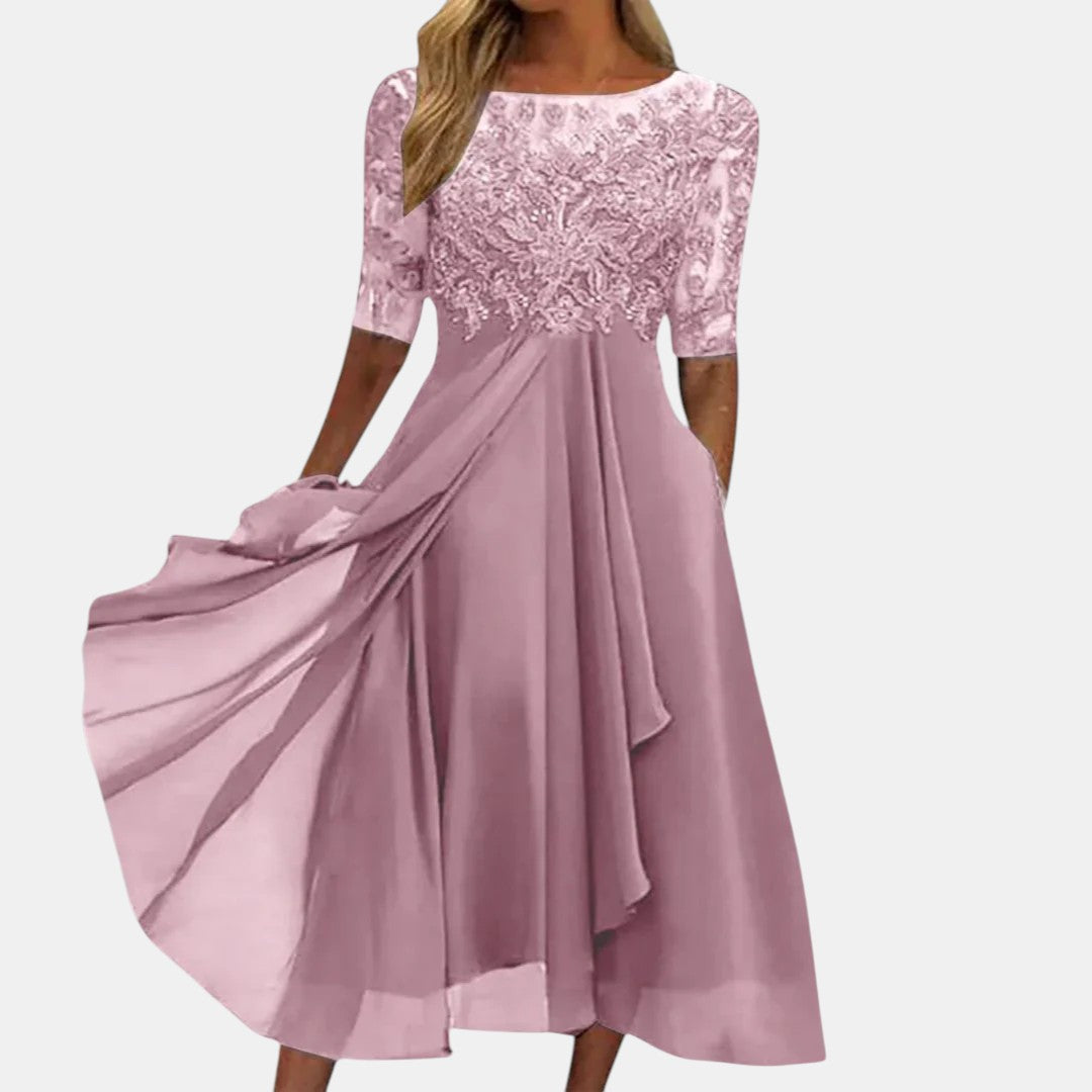 Rebecka | Elegant spetsklänning
