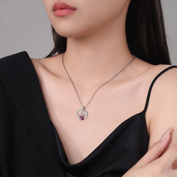 Charmantes Pfotenabdruck-Halsband