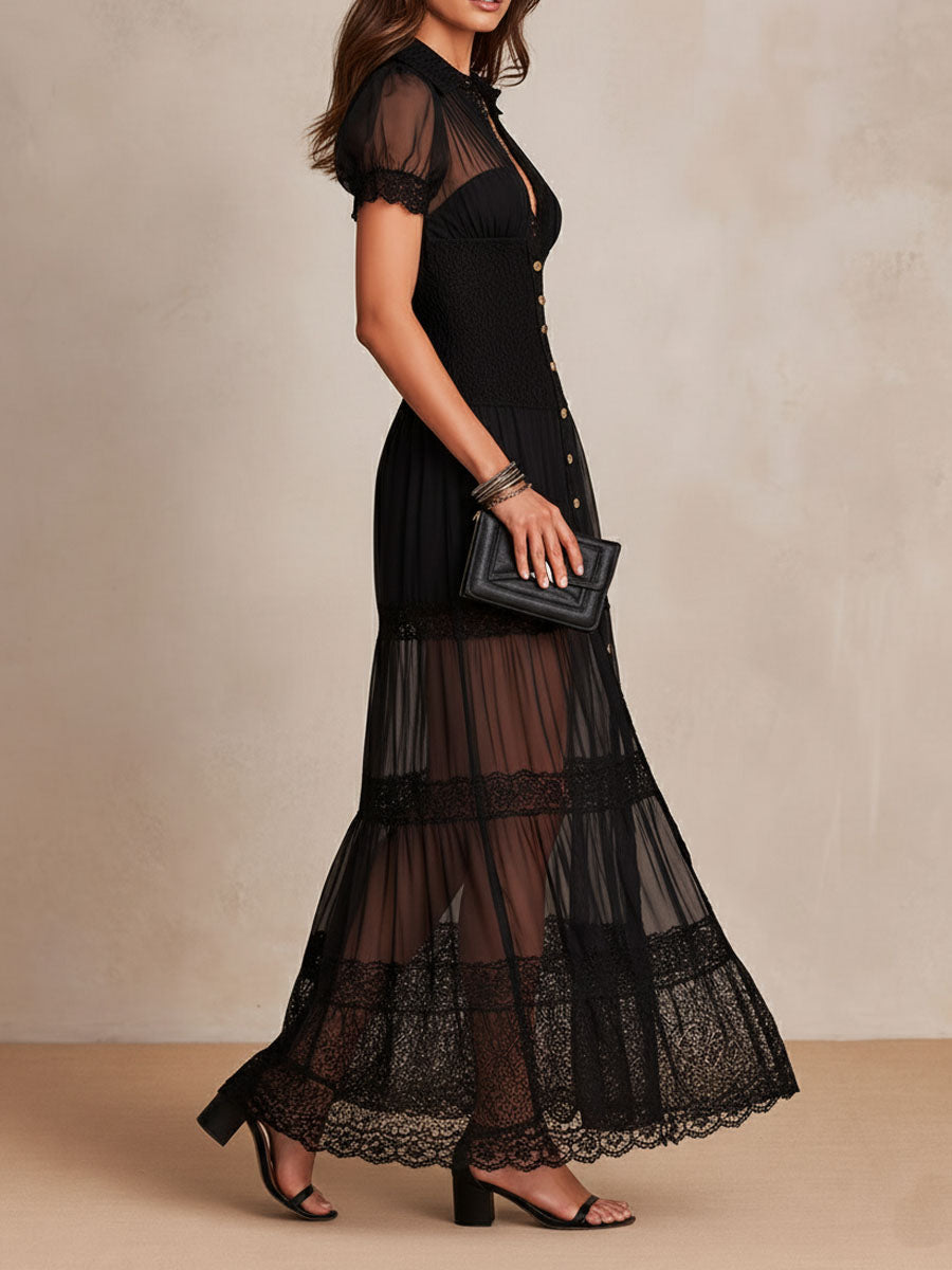 Gustava | Elegant Maxi Klänning