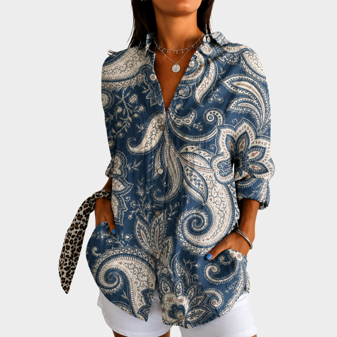 Briana | Kust Paisley Grace Blus