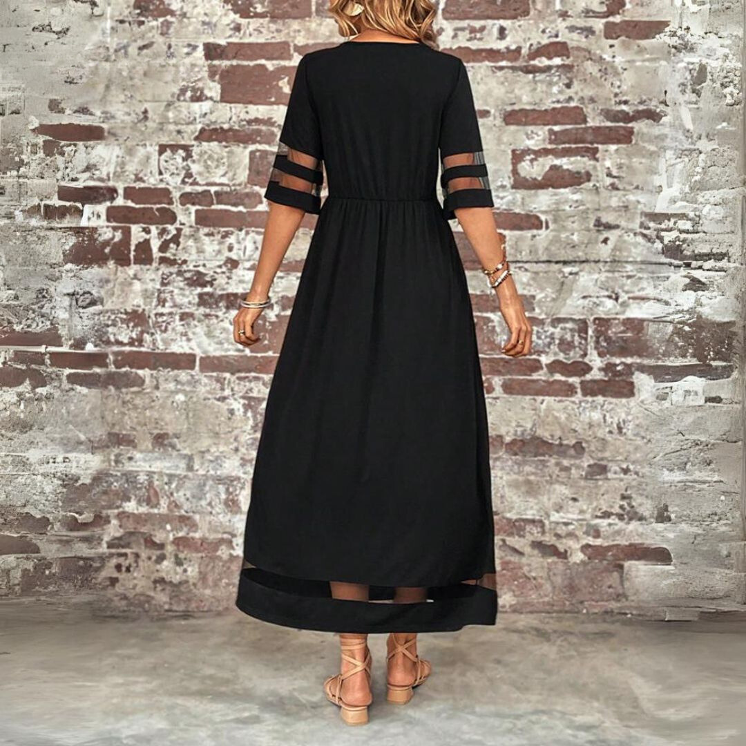 Aubrey | Smickrande Tummy-Smoothing Midi Klänning