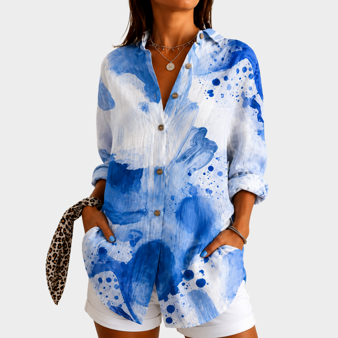 Ramona | Kust Akvarell Bris Blus