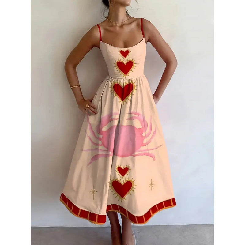 Marlowyn | Heart Tide Midi Klänning