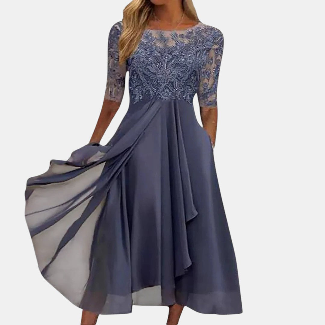 Rebecka | Elegant spetsklänning