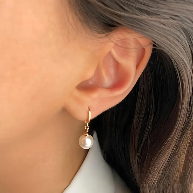 Elegant Graciös Pärlhalsband Set