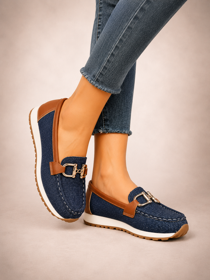 Liv | Sneakers i moccasinstil