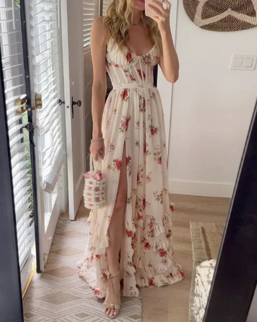 Scarlett | Romantisk Blommig Klänning