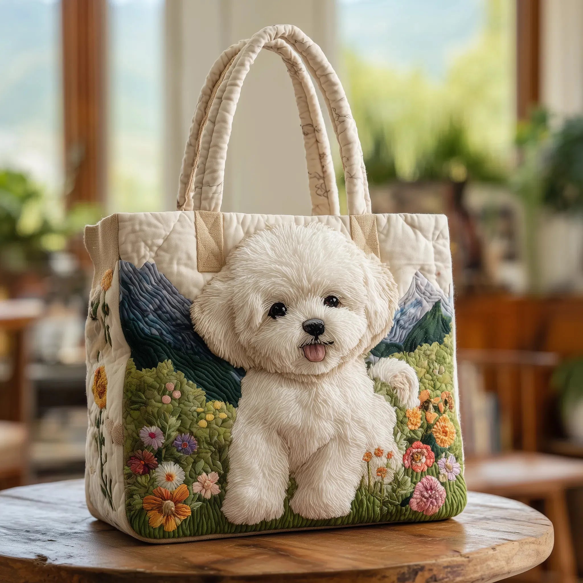 Lynn | Artisan Quilted Bag - Förhäxad Hund