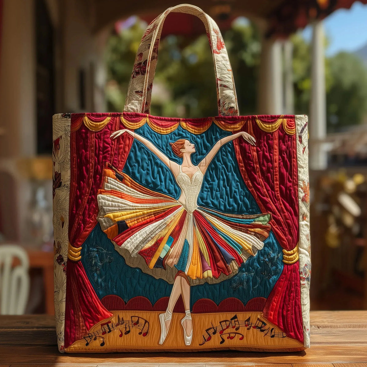 Britta | Quiltad Väska - Elegant Ballerina