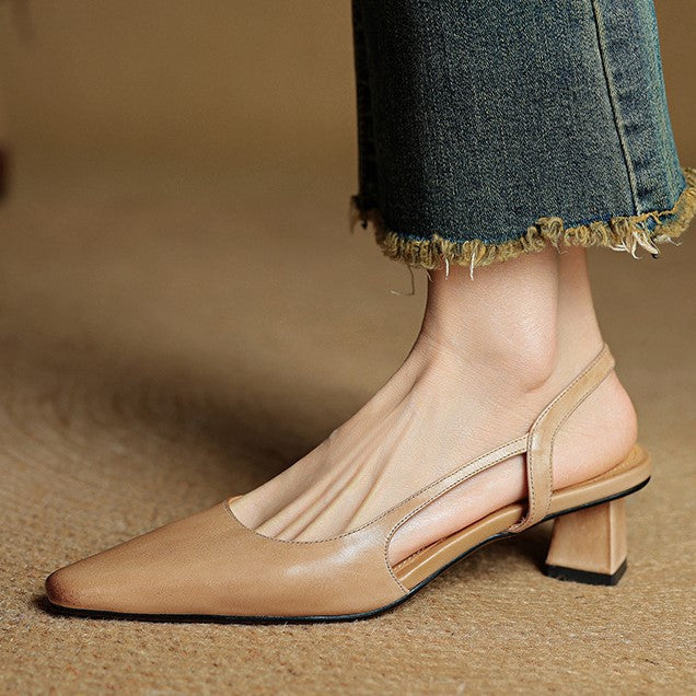 Lovisa | Arlise Slingback Pumps med Spetsig Tå