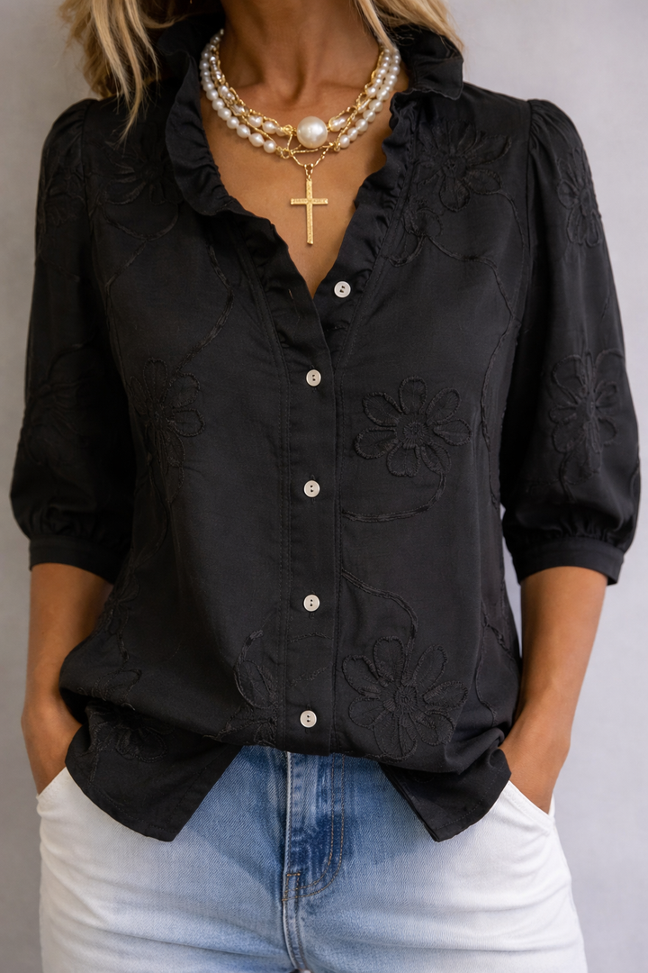 Nola | Blommig Blus