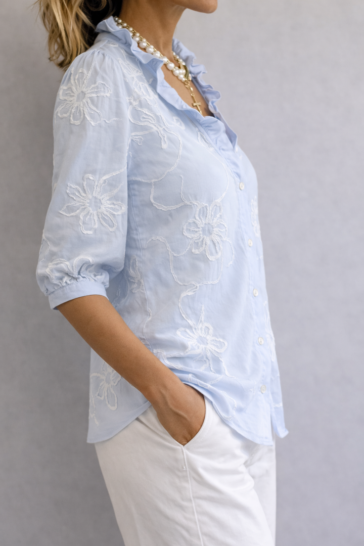 Orlaith | Blommig Blus