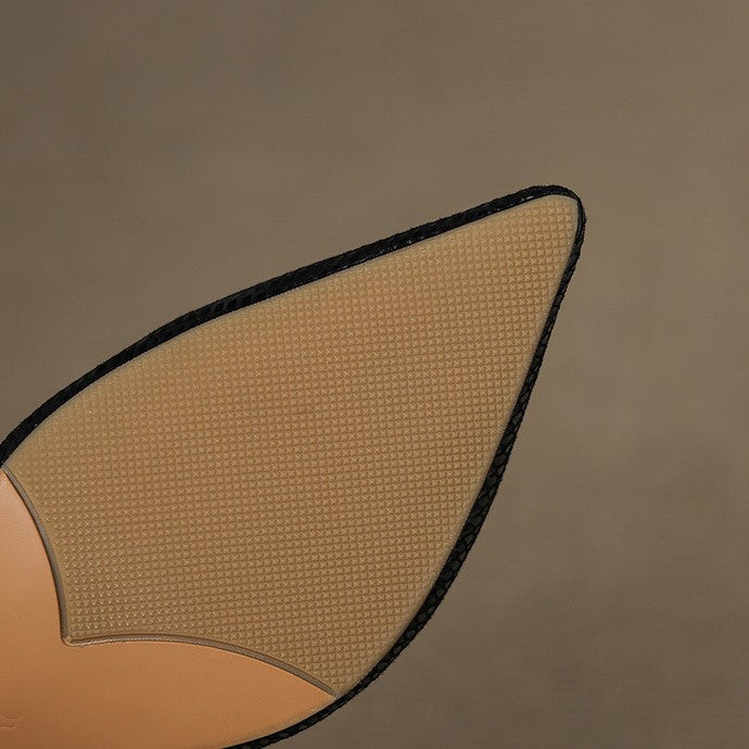 Ylva | Spetsiga Slingbacks med Klack
