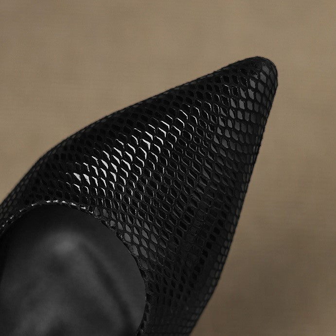 Ylva | Spetsiga Slingbacks med Klack