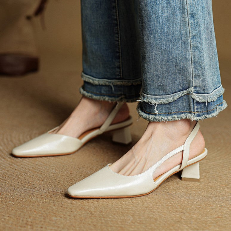 Lovisa | Arlise Slingback Pumps med Spetsig Tå
