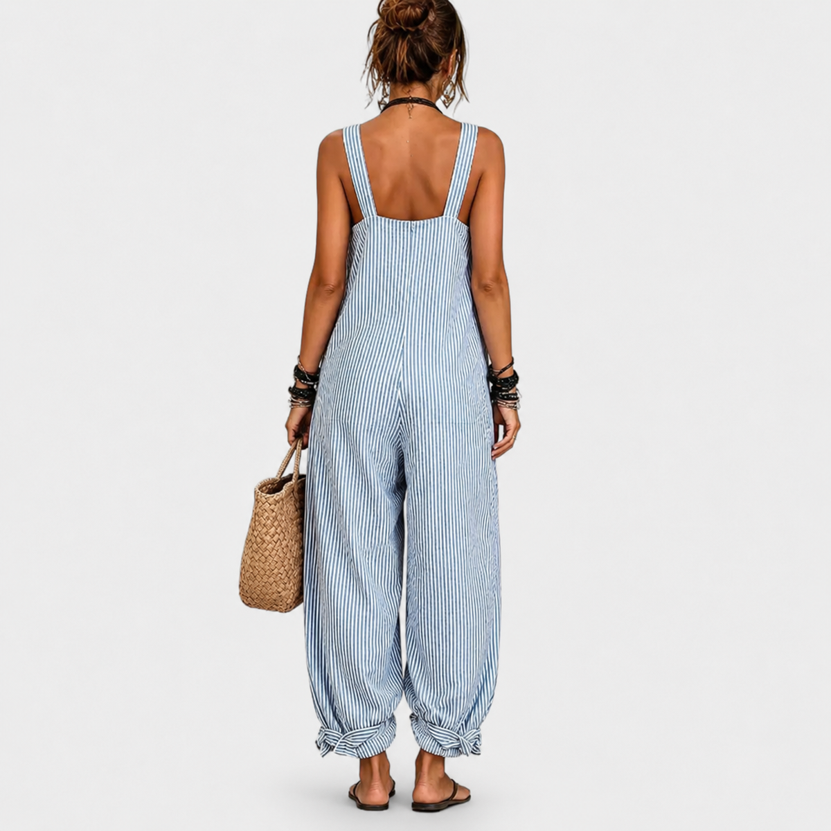 Elena | Bohemisk Randig Jumpsuit