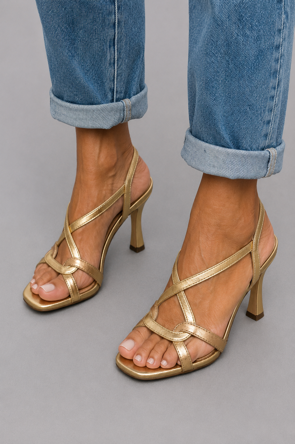 Cassie | Gyllene Sommarkarm Heels
