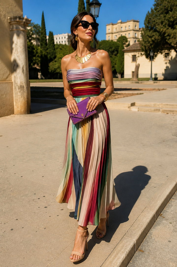 Evelyn | Elegant Lång Klänning