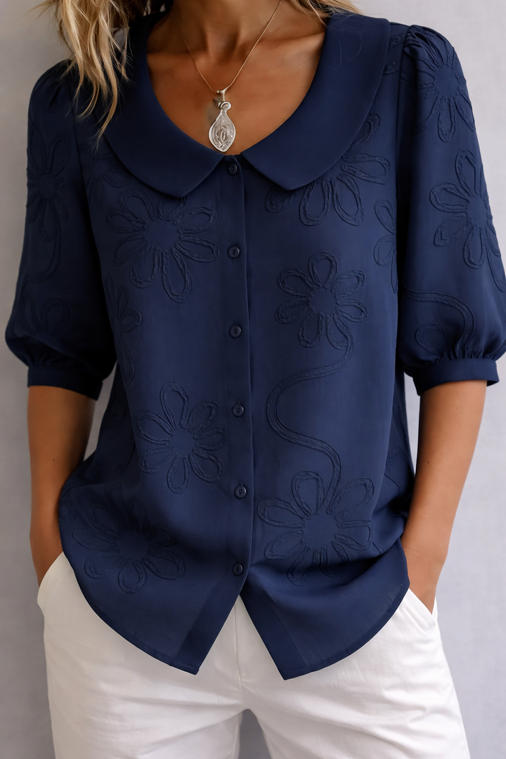 Meredith | Blommig Blus