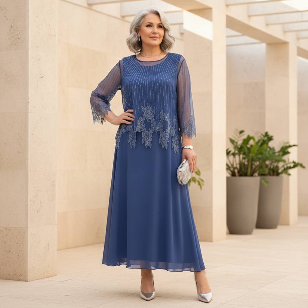 Jannika | Stilig Casual Midi Klänning