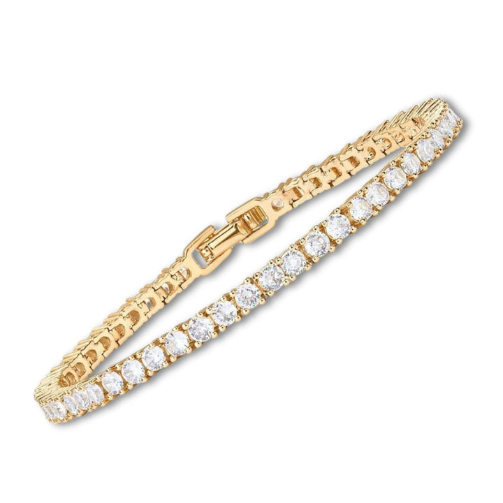 Tennisarmband | Guld