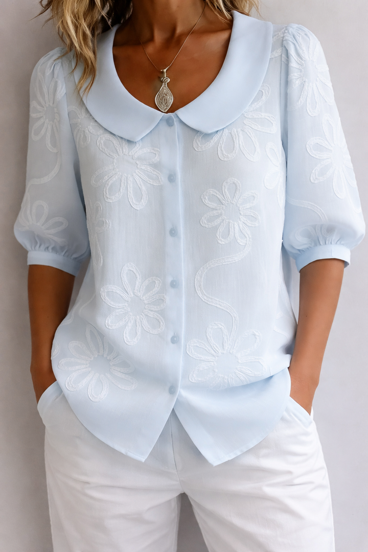 Mireille | Blommig Blus