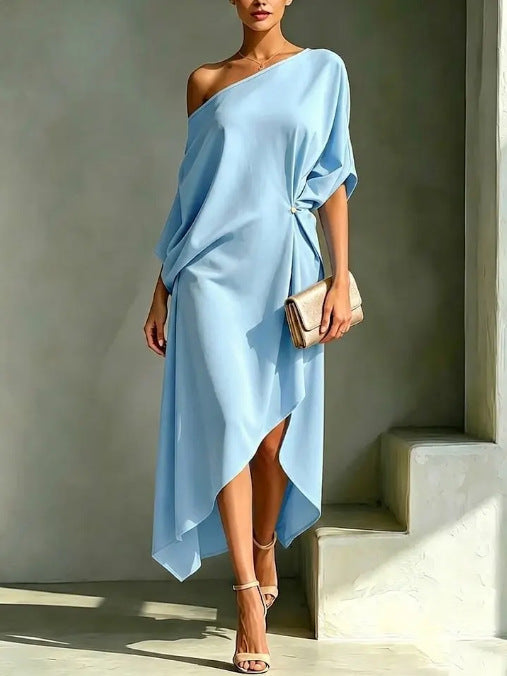Camila | Elegant Asymmetrisk Klänning