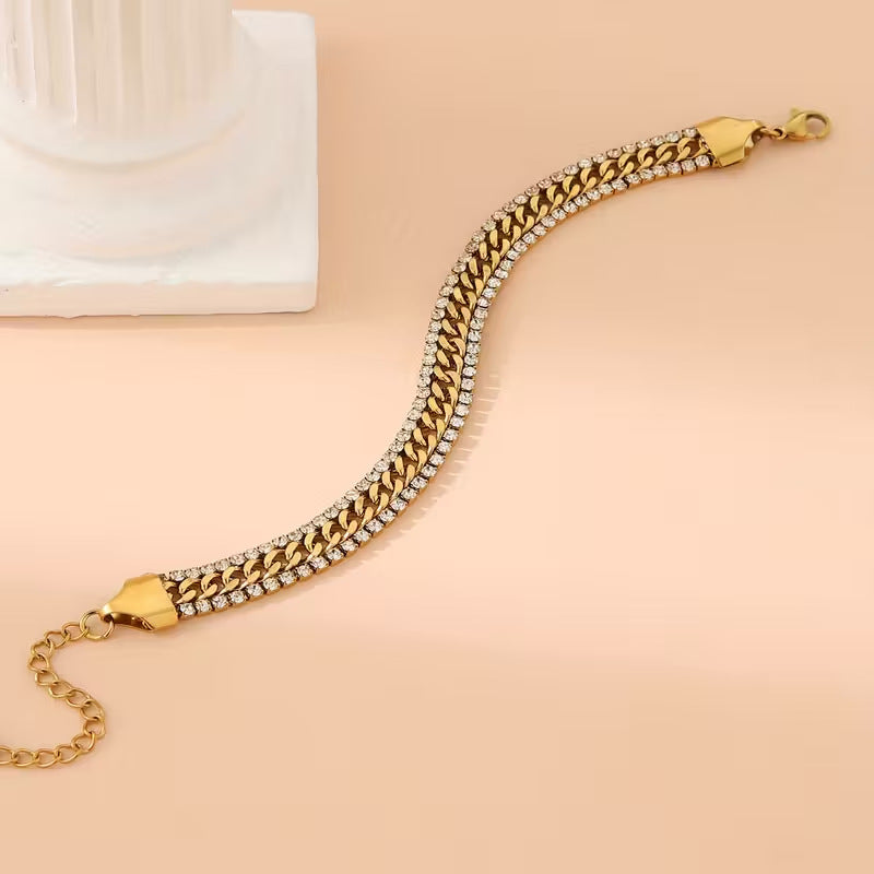 Vela Armband | Guld