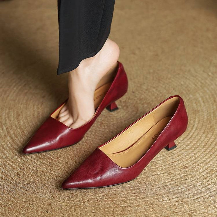 Maria | Tidlösa Kitten Heels som Lyfter Varje Outfit
