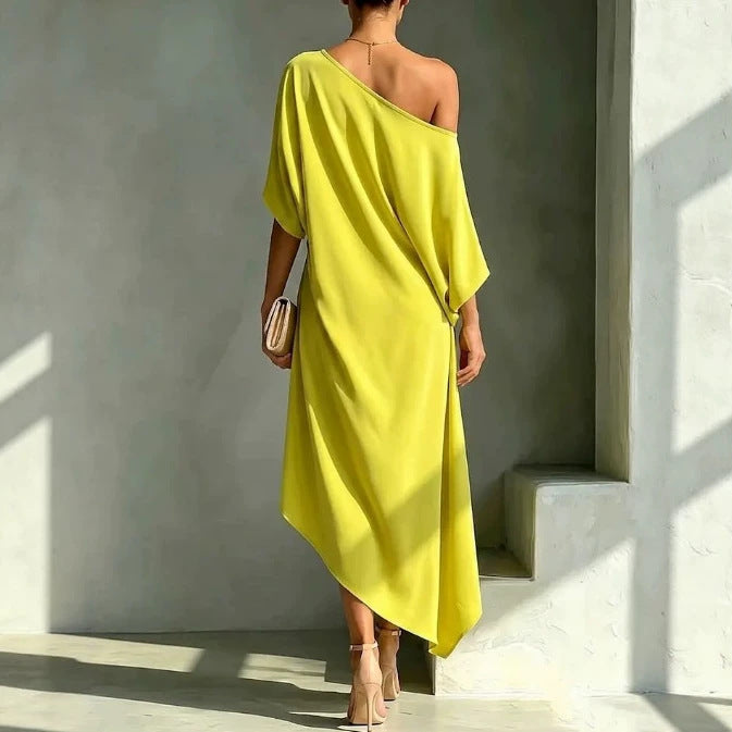 Camila | Elegant asymmetrisk klänning