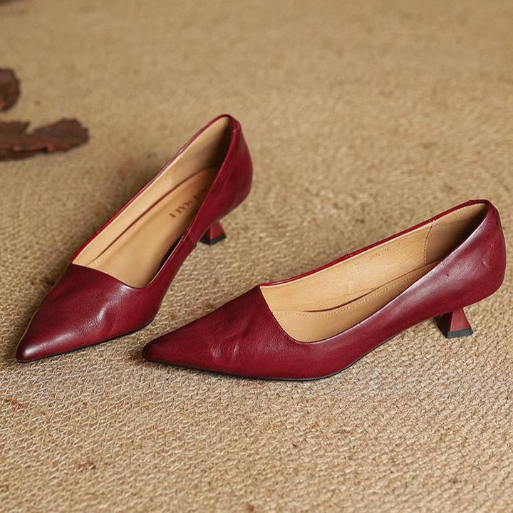 Maria | Tidlösa Kitten Heels som Lyfter Varje Outfit