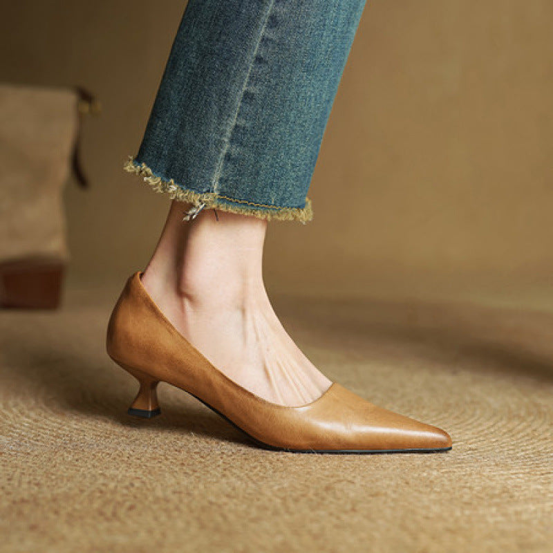 Maria | Tidlösa Kitten Heels som Lyfter Varje Outfit