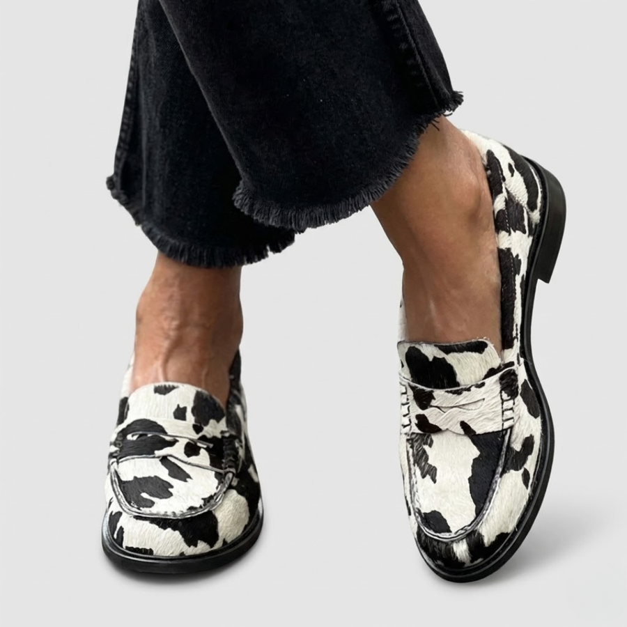 Veerle | Mockasiner Zebra