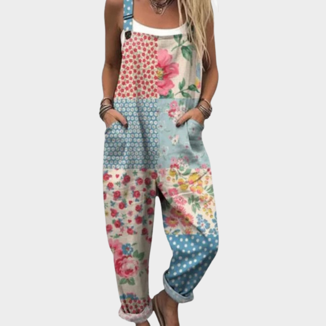 Juni | Avslappnad Tryckt Jumpsuit
