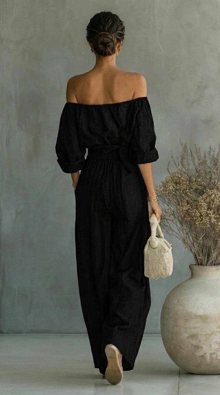 Arabella | Exklusiv linneeffekt-outfit för en stilfull sommar