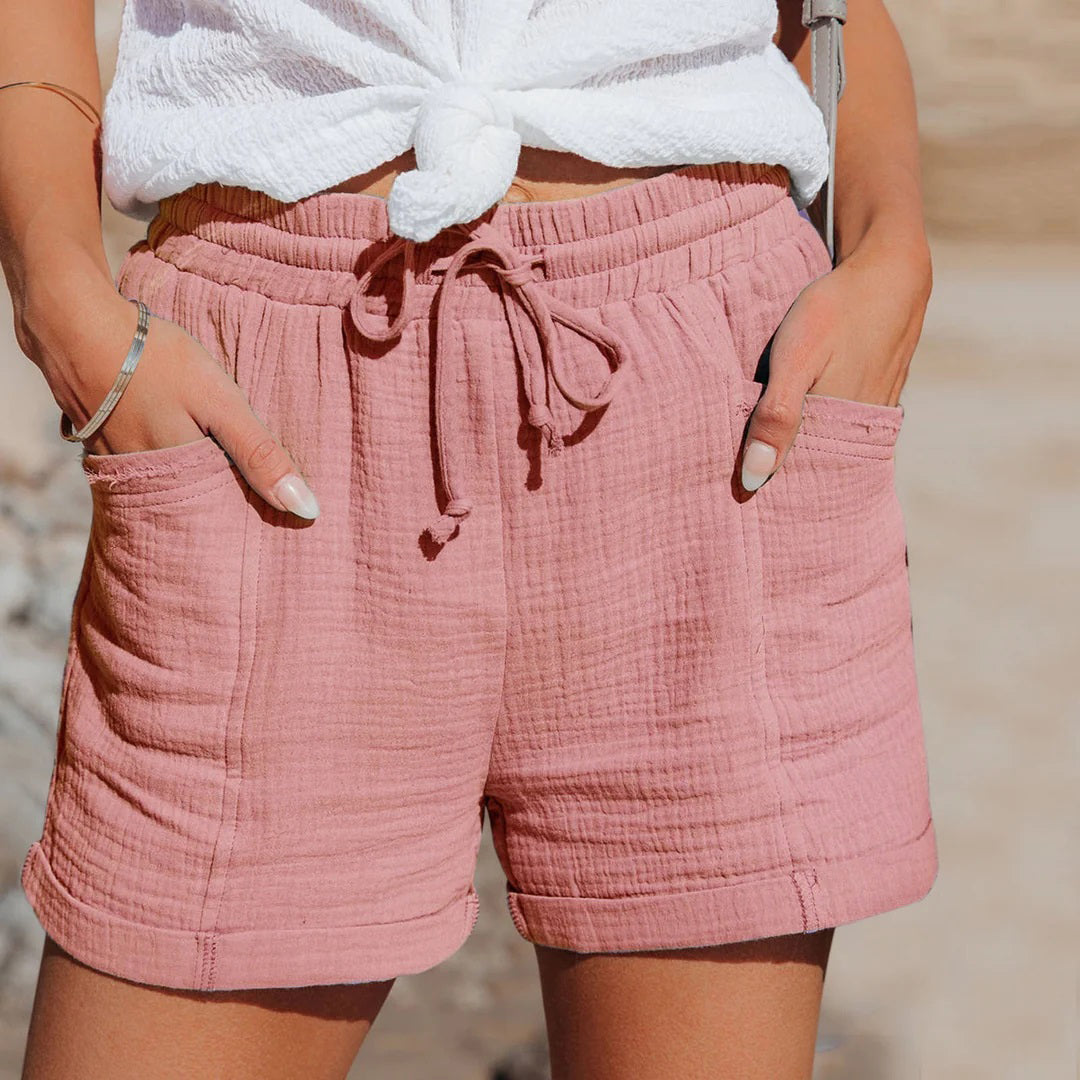 Hanneke | Bekväm shorts med fickor